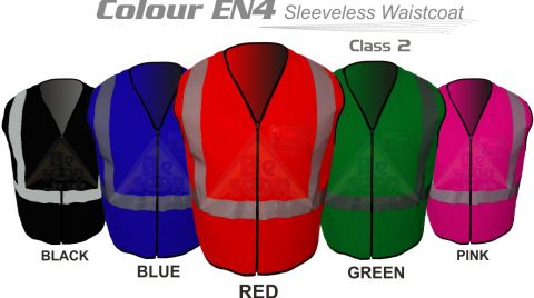Colour Reflective Waistcoat